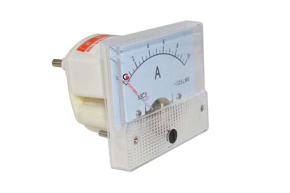 DC0-10A 85C1 Class 2.5 Analog Amp Panel Meter Gauge Current Ammeter