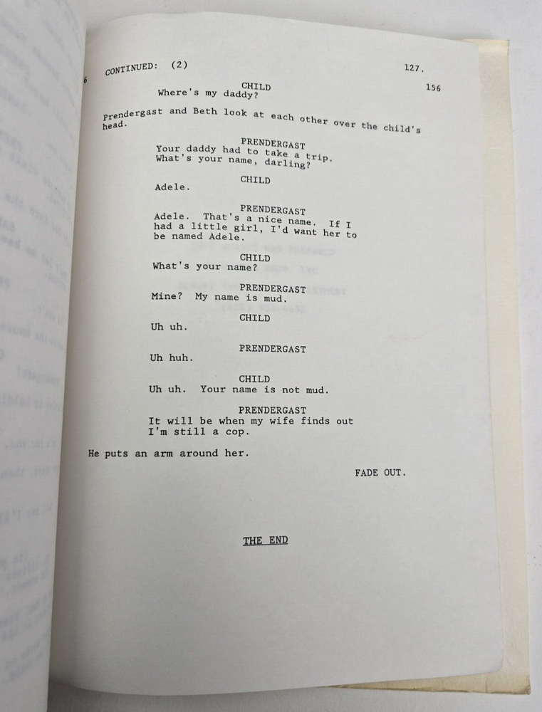 FALLING DOWN / Ebbe Roe Smith 1991 Screenplay, frustrated with flaws in society