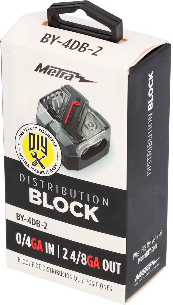 Metra - Power/Ground Distribution Block - Black