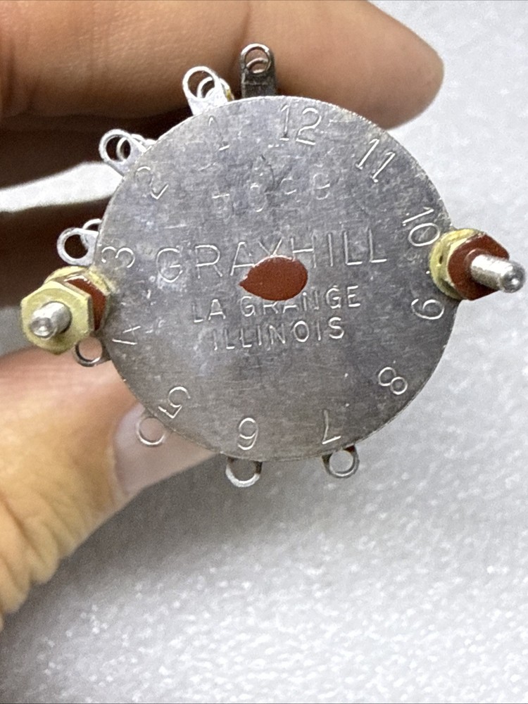 Greyhill Rotary Switch MS16109-30 -9-7N