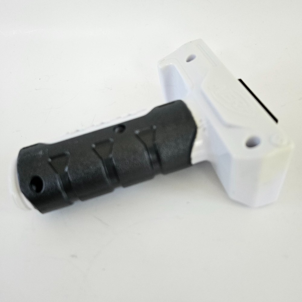 Nerf N-Strike White Elite Retaliator Pump Handle Grip Foregrip Accessory Part