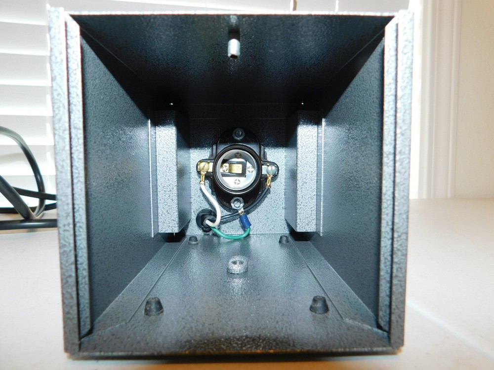 Vintage Metal Light Box - Military / Government Visual Acuity Testing Device
