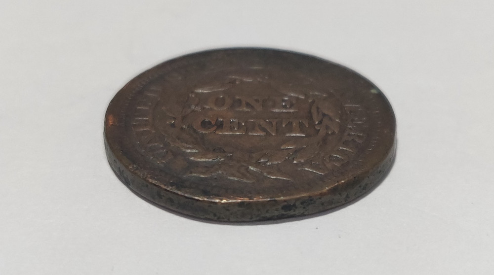 1856 LARGE CENT UPRIGHT 5
