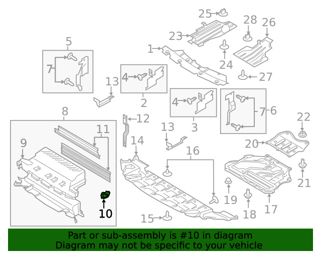 Genuine Ford Actuator GV4Z10884A