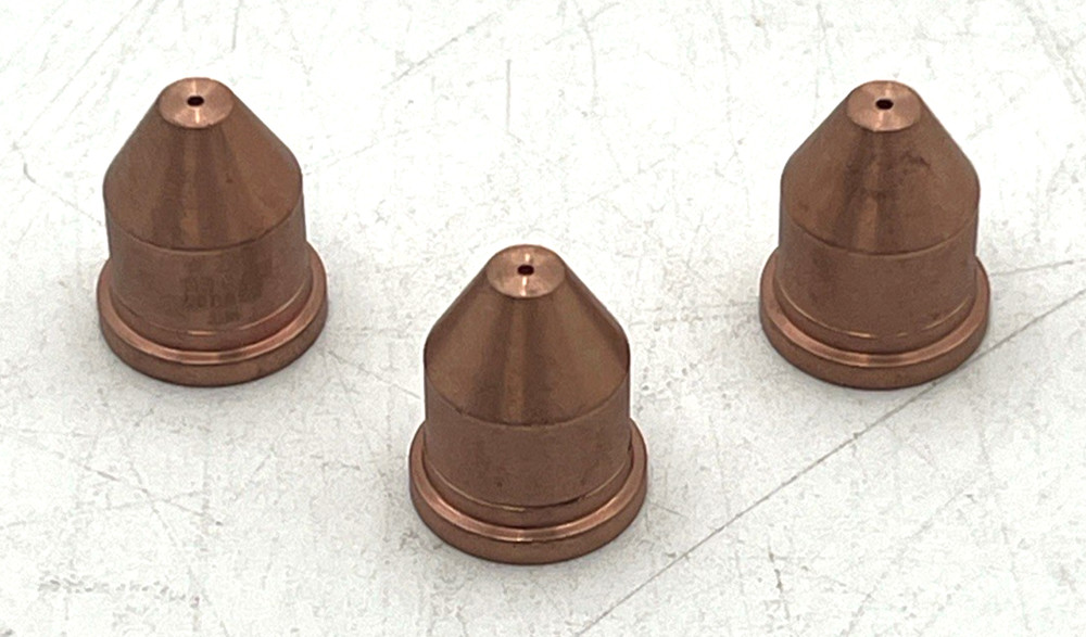 (9) HYPERTHERM GENUINE NOZZLE 220006, 40A EXT TIPS, NEW
