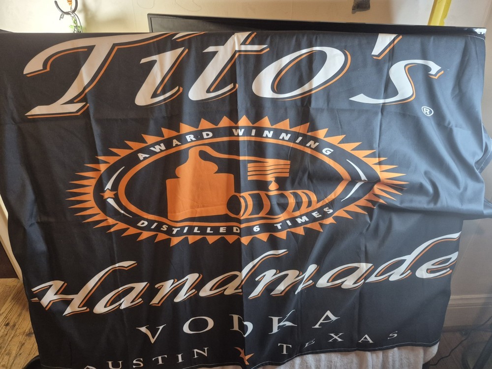 Titos Vodka Banner, Austtin TX, 58 X40"