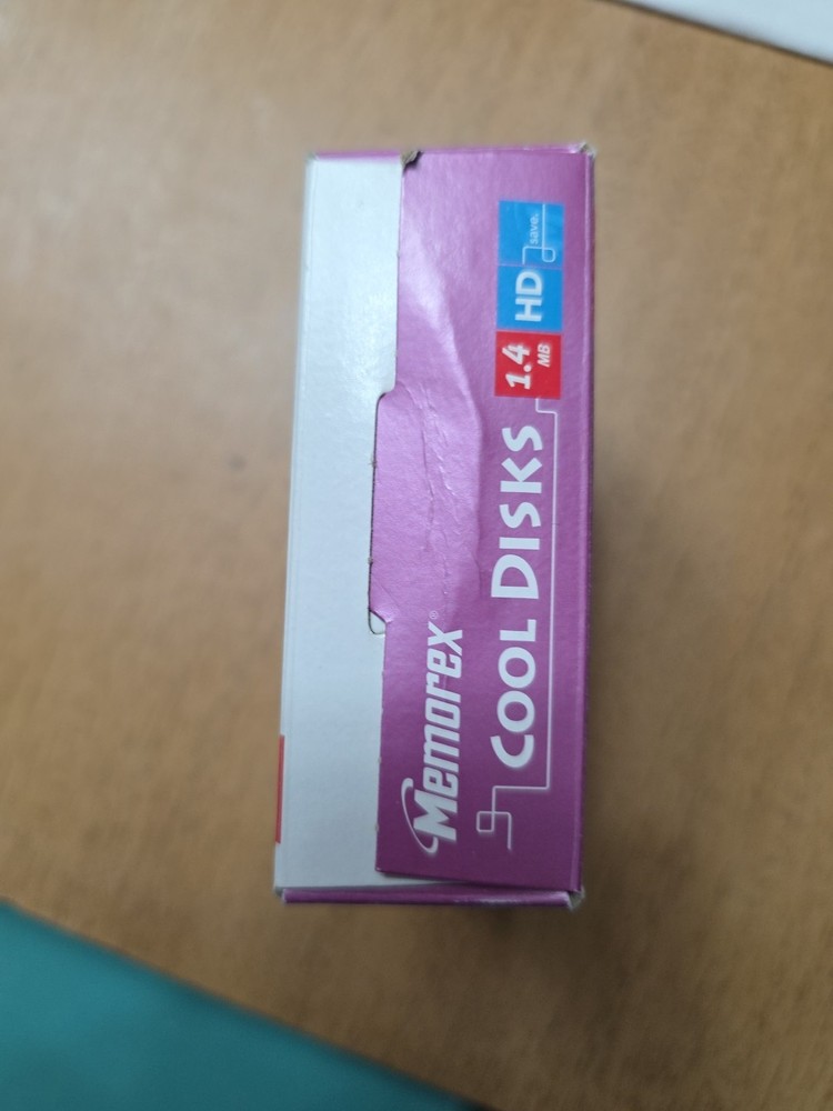 10 Pack Memorex 2HD 3.5" Computer Diskettes PC Format Cool Disks New