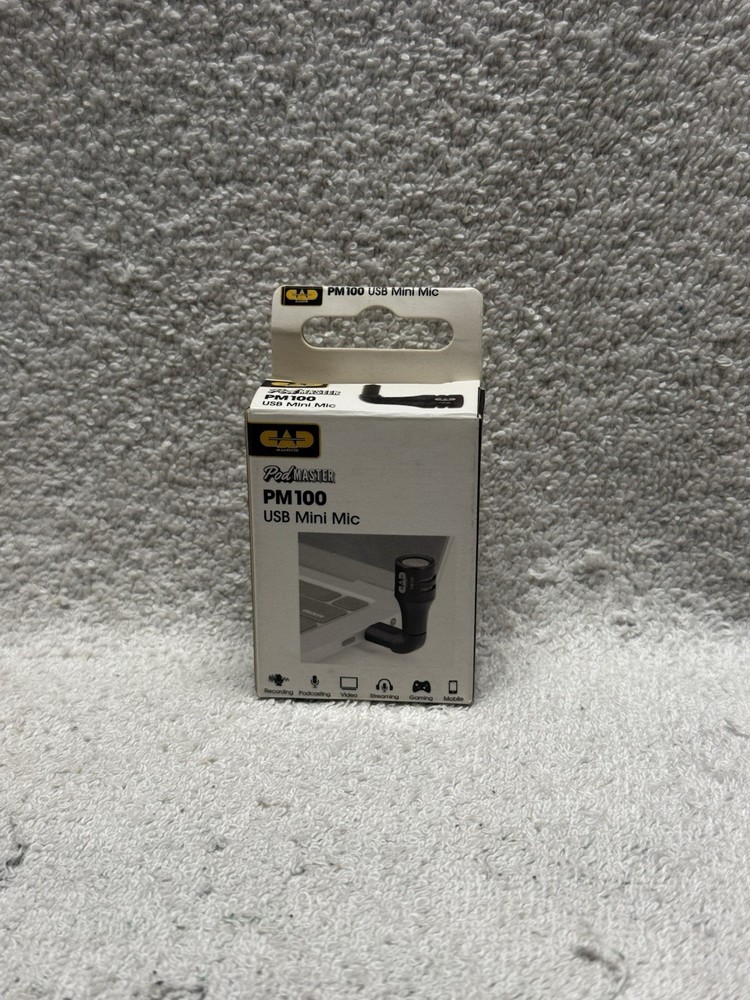 New CAD Podmaster USB-C Mini Microphone PM100