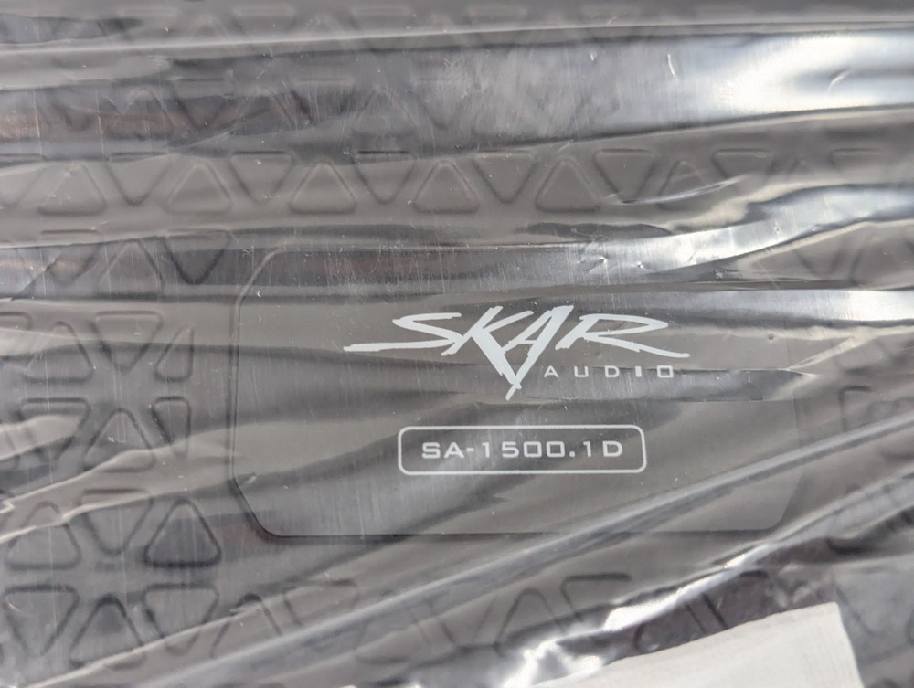 Skar Audio SA-1500.1D High Performance Class D Monoblock Amplifier | Black