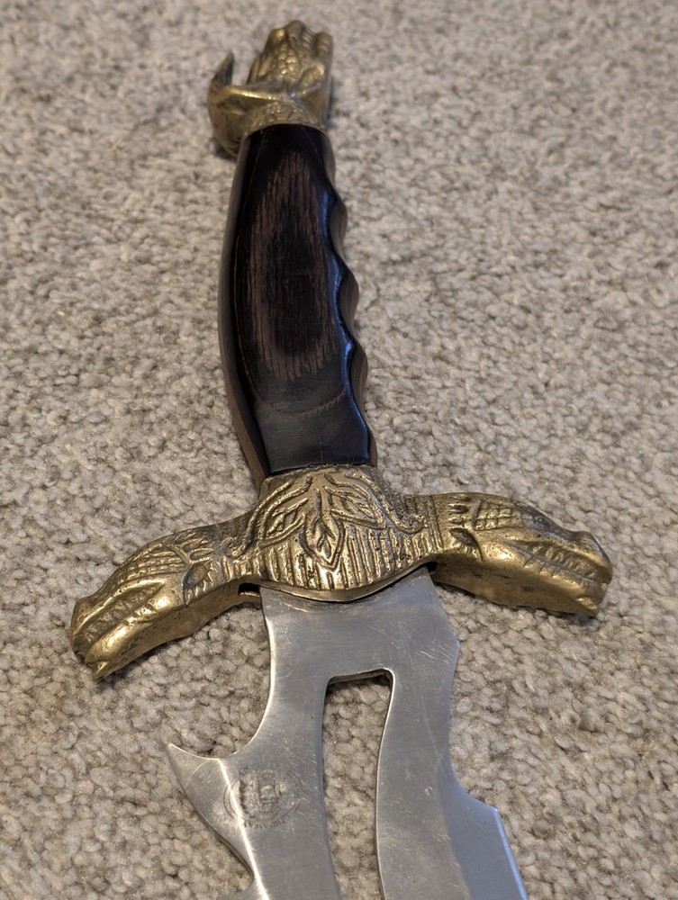 Vintage Dragon Head Dagger.
