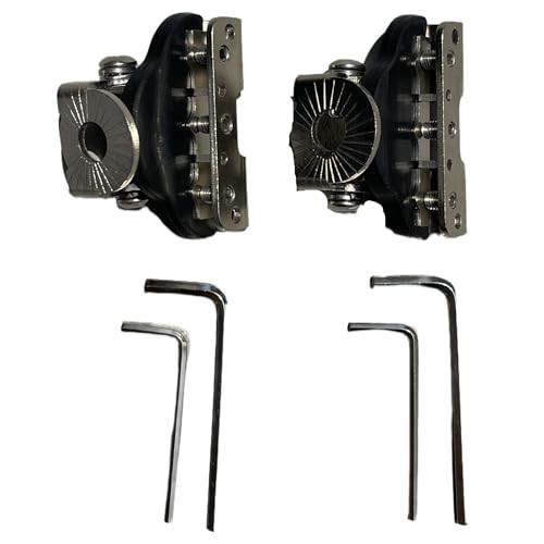 LED Light Bar Mounting Bracket 2PCS Universal Adjustable Pillar Hood Work Lamp