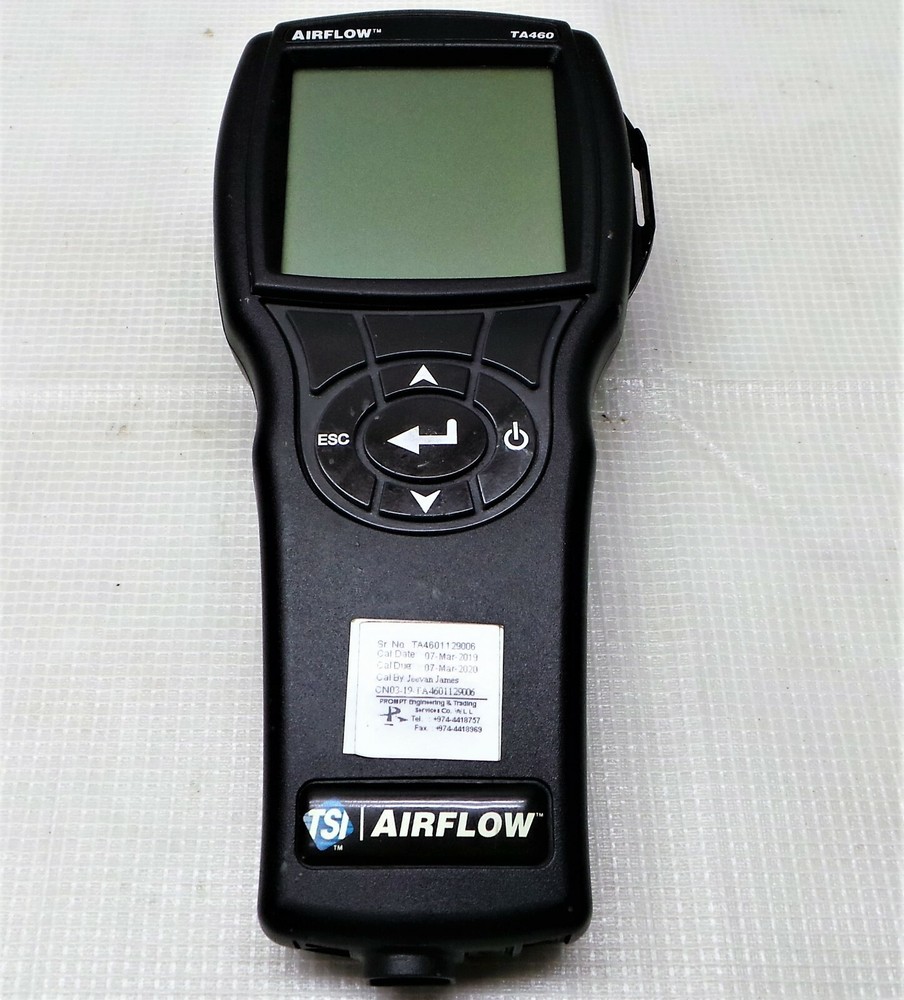 AIRFLOW TA460-P INSTRUMENTS MULTI-FUNCTION ANEMOMETER