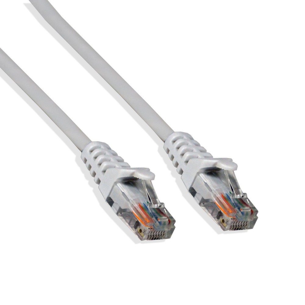 75Ft Cat6 Ethernet RJ45 Lan Wire Network White UTP 75 Feet Patch Cable (5 Pack)