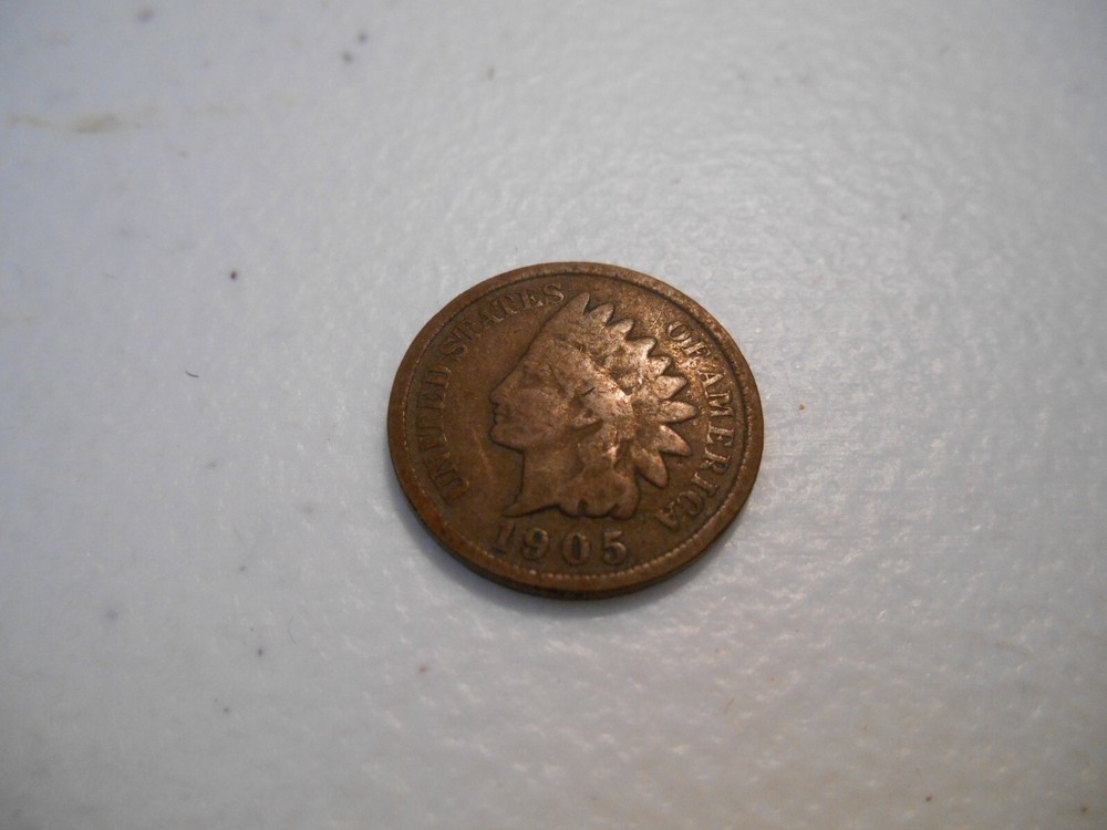 1905 Indian Head 1 cent VG
