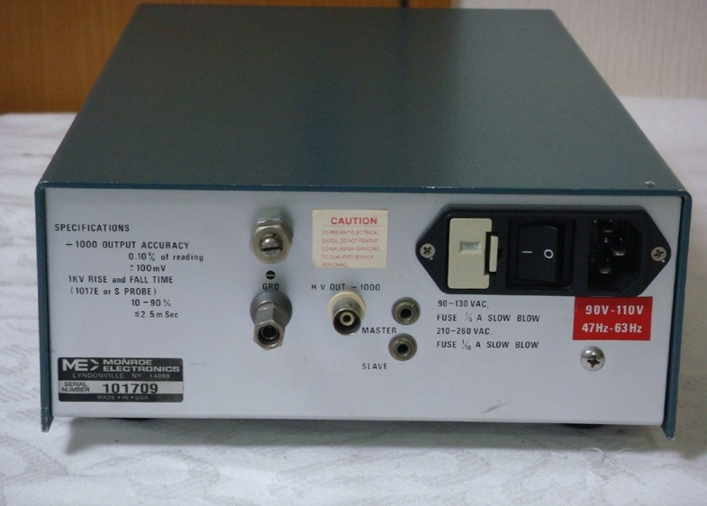 MONROE 244 3000V ISOPROBE ELECTROSTATIC VOLTMETER
