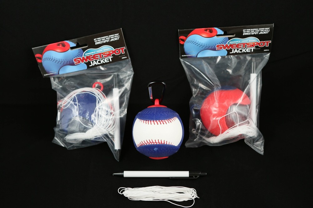 4 Sweetspot Jackets Autograph Baseball Signed Spring Training Tool Memorabilia *