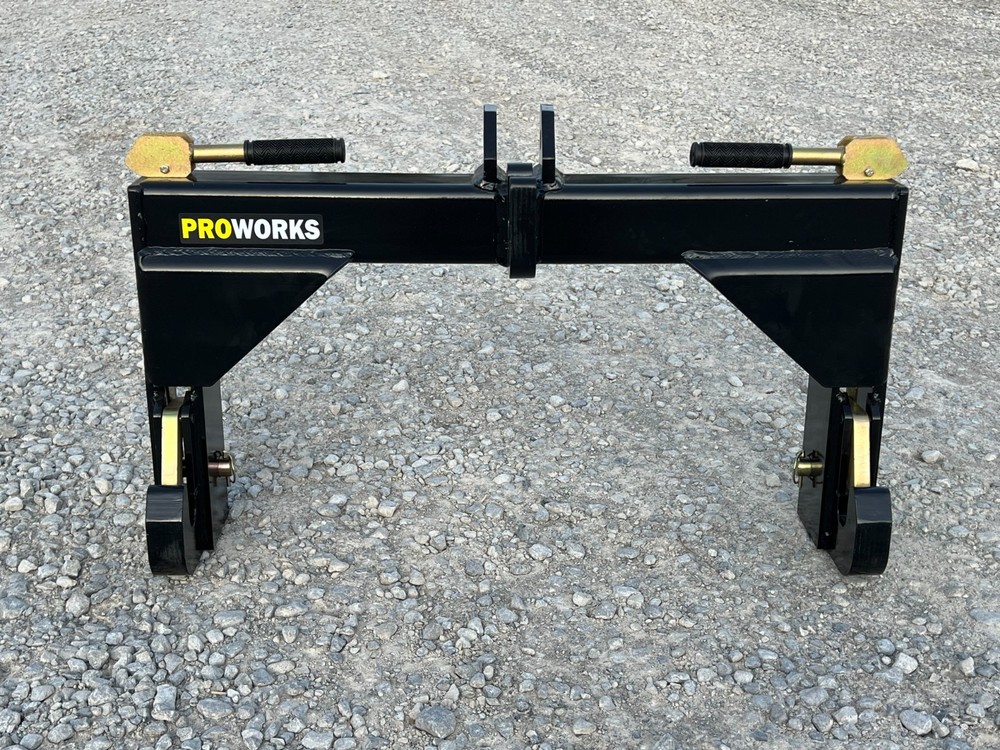 PROWORKS Category 2 Quick Hitch 3 Point Tractor Implement Adapter Attachment