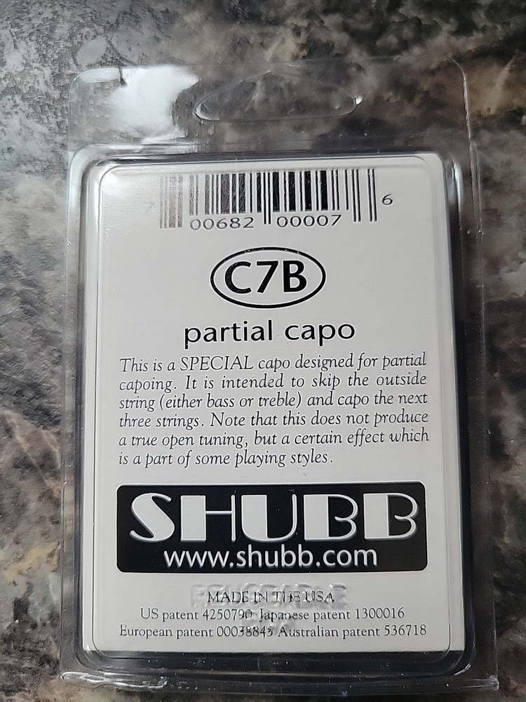 Shubb C7B Special Partial Capo