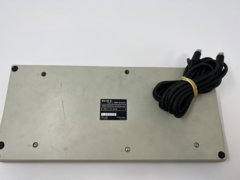 Vintage Sony Video Editing Controller, RM-E100V