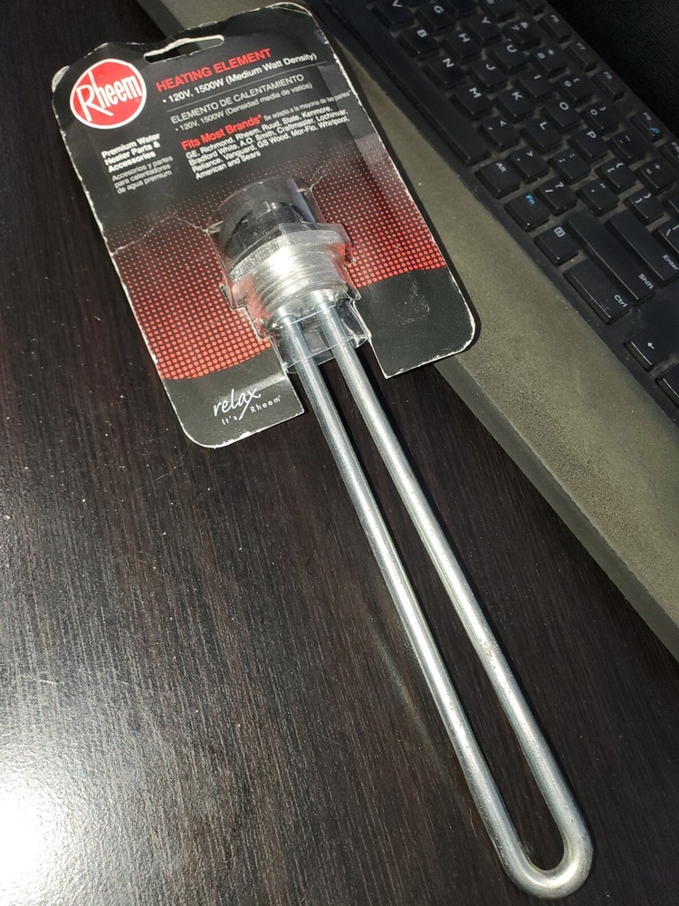 Rheem Water Heater Heating Element RH12890 120V~1500 Watt GE Richmond State Ruud