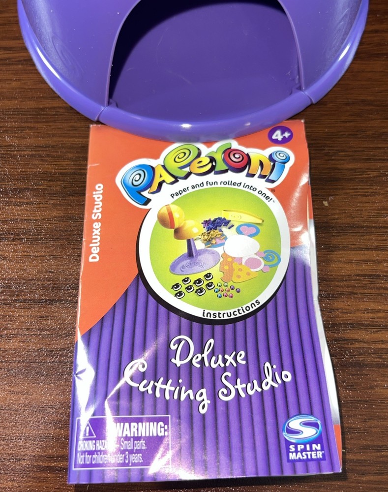 🍀 Spin Master Paperoni Deluxe Studio Activity Set - Partial Kit Incomplete 🍀