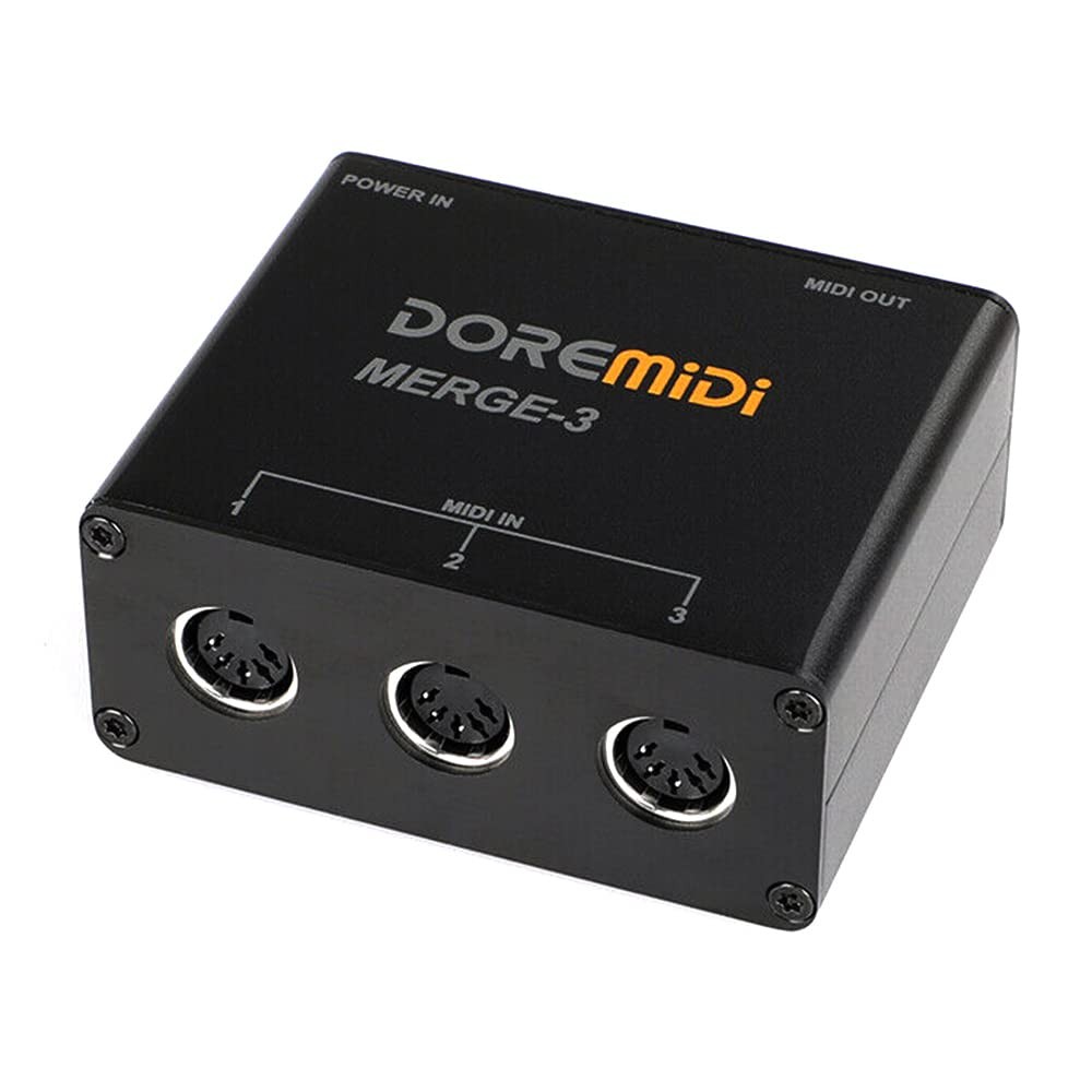 MIDI Merger-3 Input 2 Output Support USB Power MERGE-3