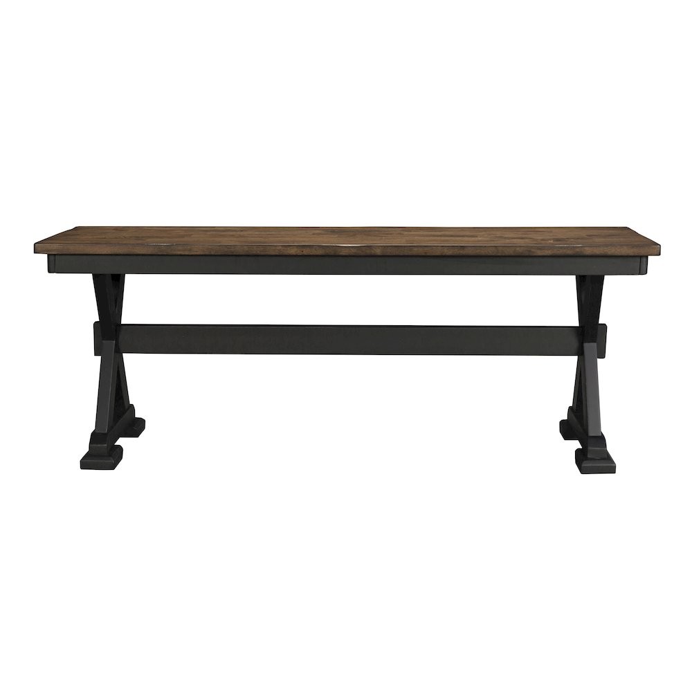 Stormy Ridge Bench, Chicory / Black