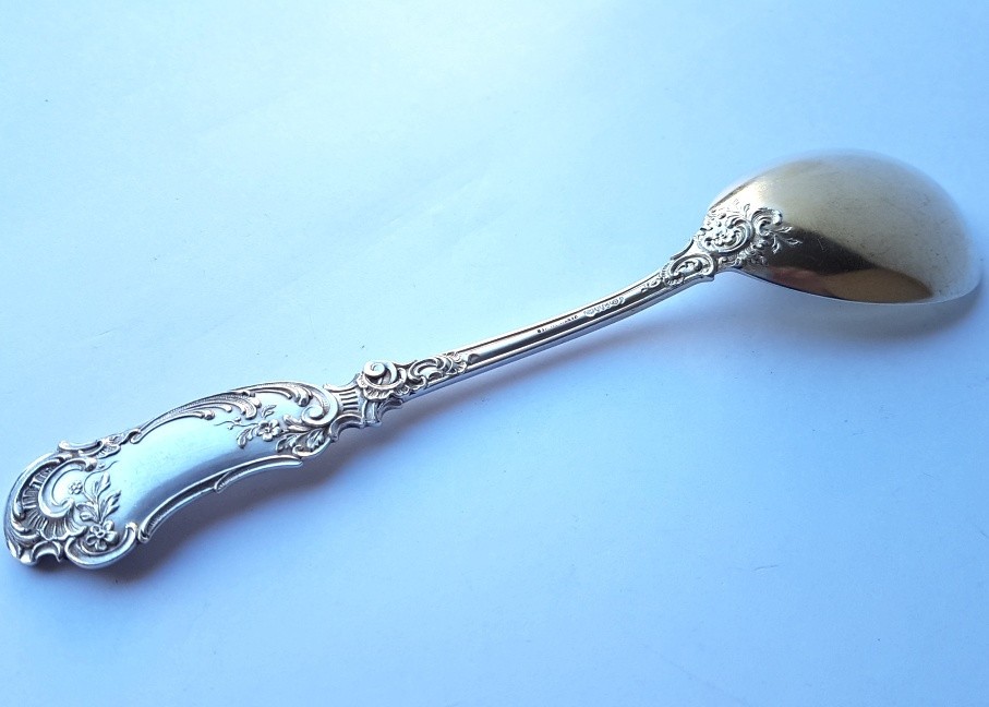 Solid Serving Spoon, Bruckmann, M. MAYER, 800 Silver K499