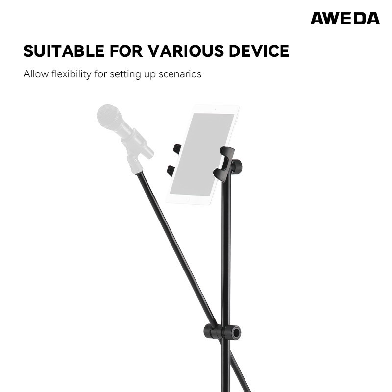 Professional Multipurpose Multimedia Equipment Stand, with Quick-Lock System for