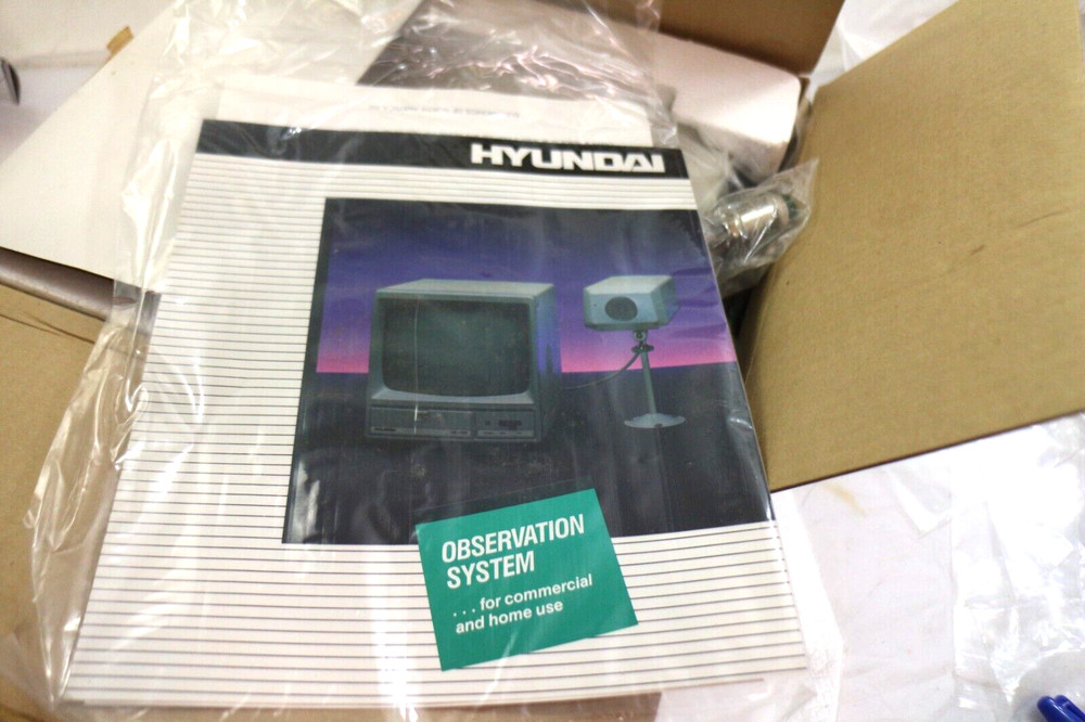 Hyundai Video Sensor Model CO-11 System Manuals and Camera Case