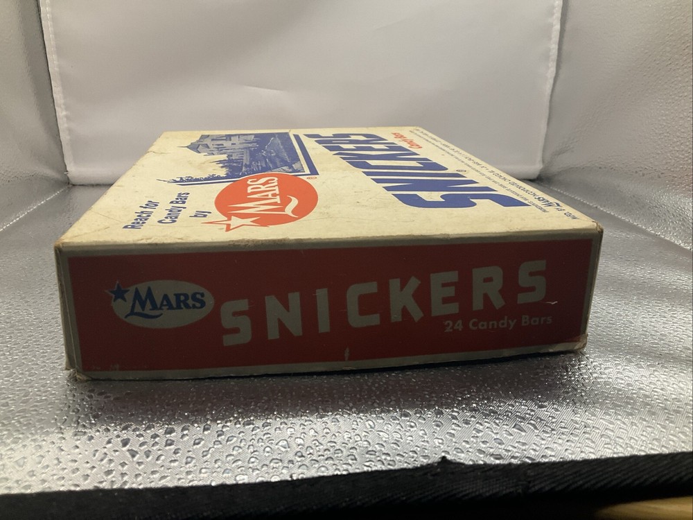 Vintage 1958 Mars Snickers Candy Box