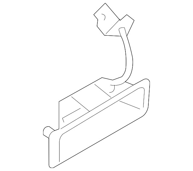 Genuine Ford Lift-Gate Latch Handle 7A1Z13508APTM