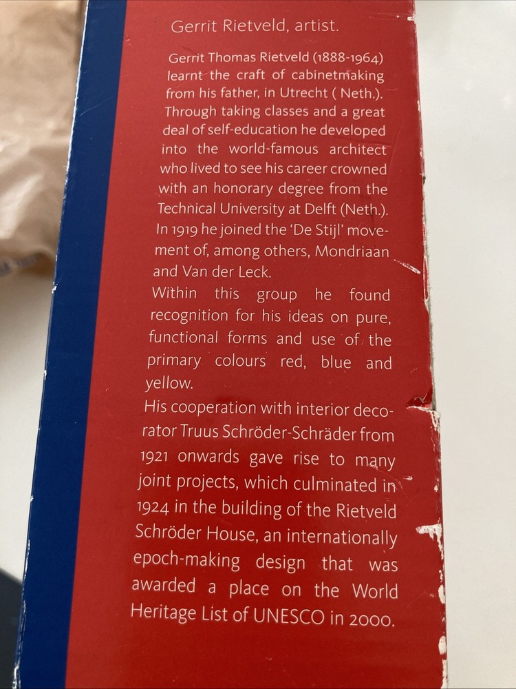 Rietveld Red Crate Table Junior