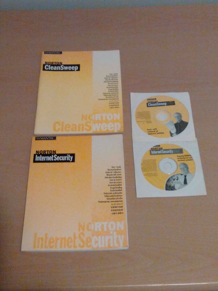Norton AntiVirus 2000/CleanSweep 2000/Internet Security 2000 Bundle + Extras