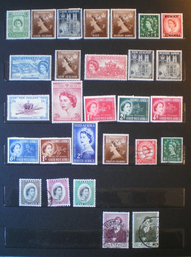 Some Brittish Colony Stamps