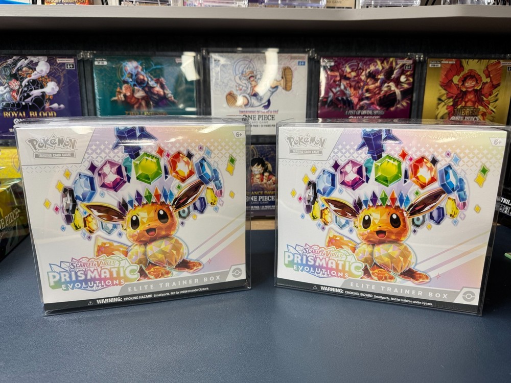 Premium Durable Clear Plastic Display Protector Case for Pokémon （ETB）