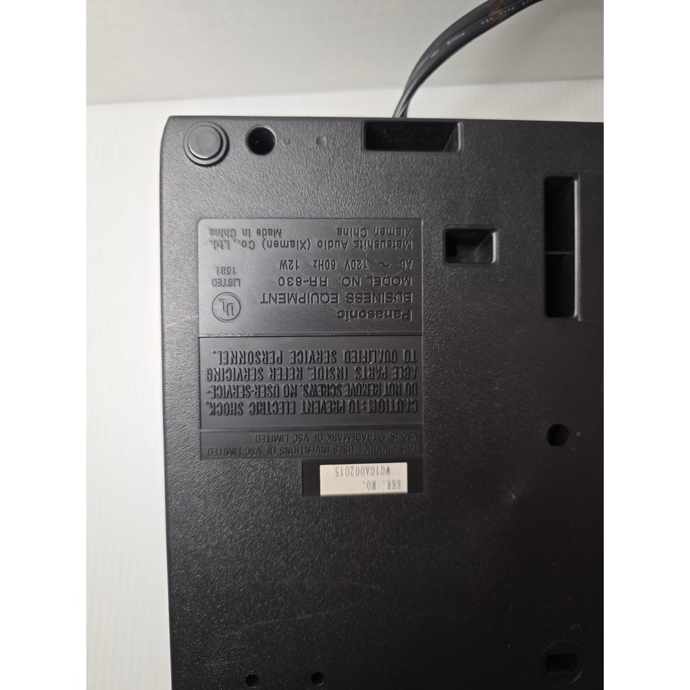 Panasonic RR-830 Cassette Transcriber Dictation Machine VSC Variable Speech