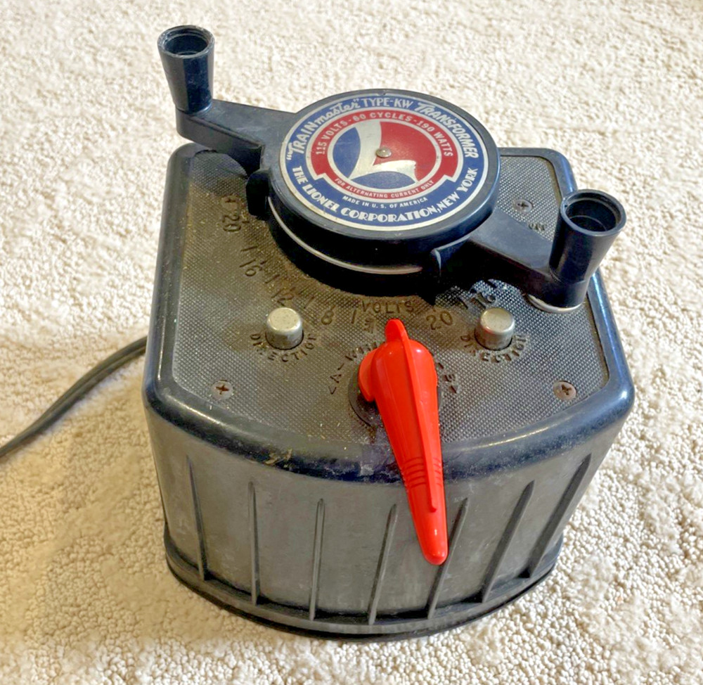 Lionel Type KW Transformer 190 Watt Trainmaster Controller + EXTRAS!!!