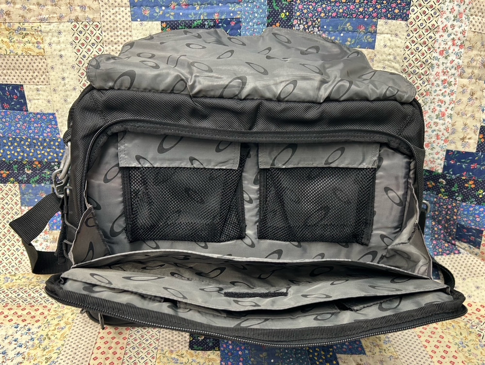 Oakley computer bag 2.0 Black Messenger Tactical Pack w/ Strap Pockets