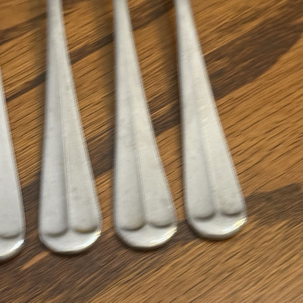 Kimco 5 Dinner Forks Stainless Flatware Korea
