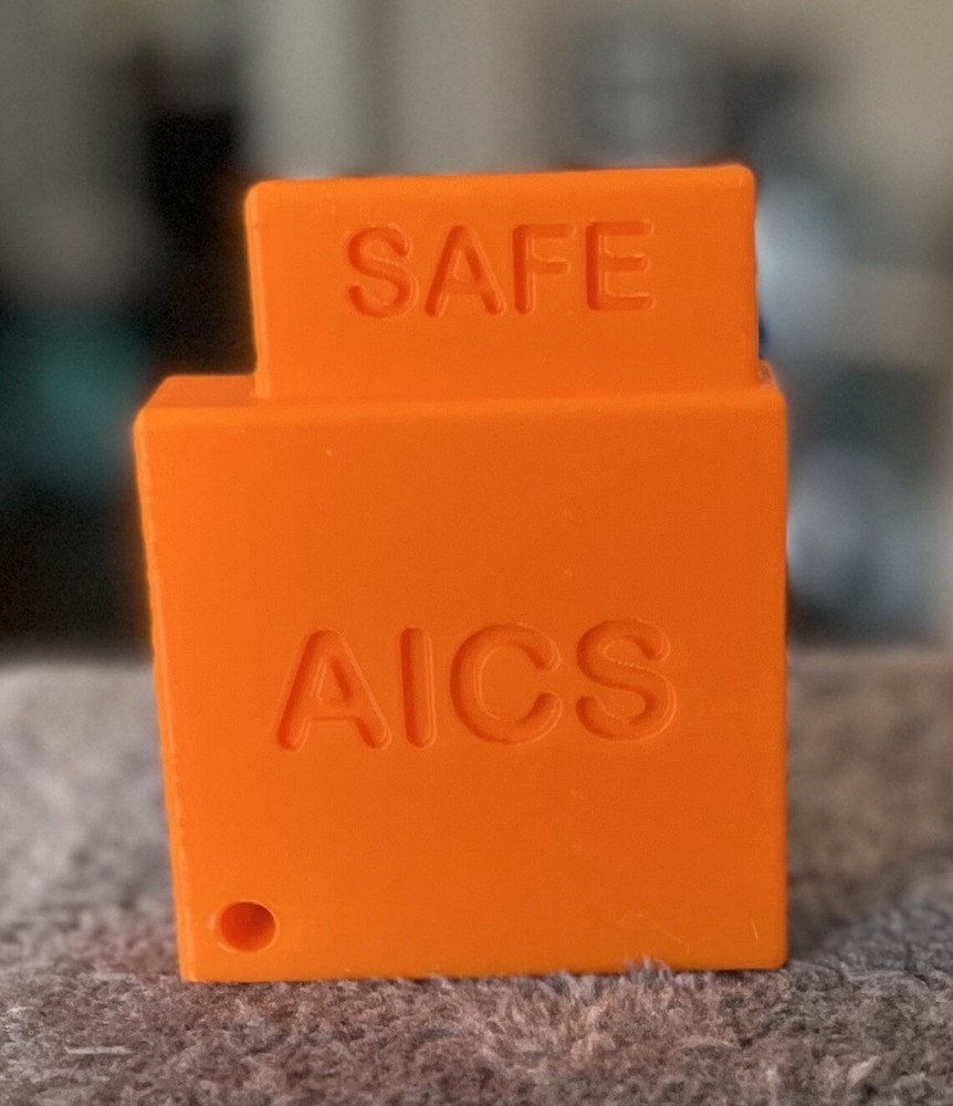 AICS Safety Flag Block