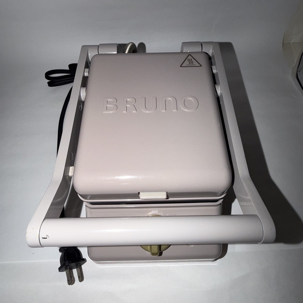 BRUNO Grill Sand Maker Single Hot Sandwich Maker BOE083-GRG w/ Timer Tested