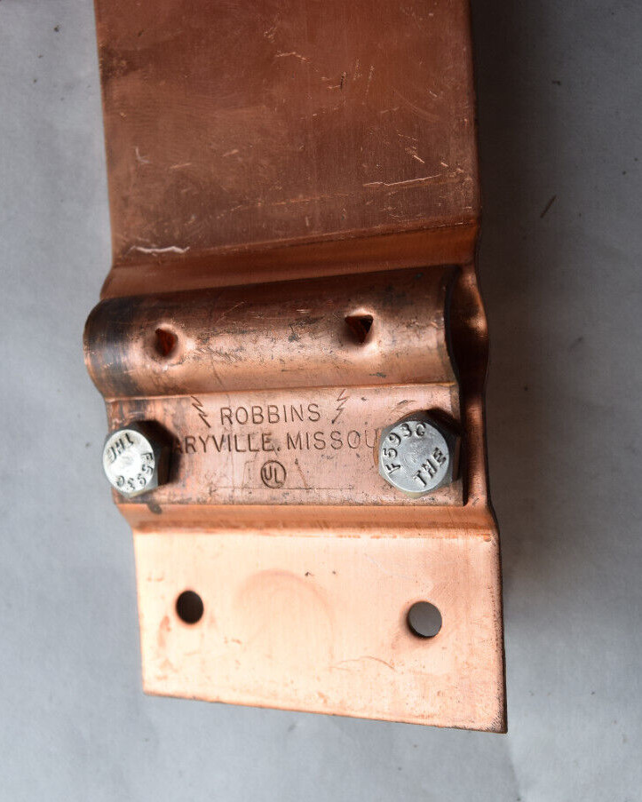 Robbins Strap ARidge Point Base Cat No. 45, Lightning and Electrical Grounding