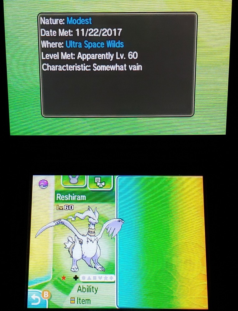 ✨Shiny✨ Reshiram For Sword & Shield