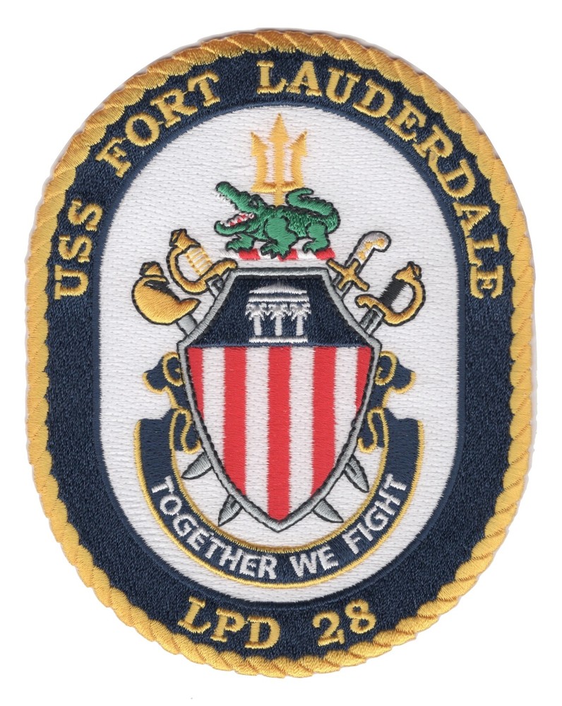 USS Fort Lauderdale LPD-28 Patch