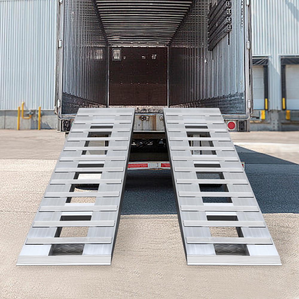 6800 lbs Aluminum Trailer Ramps – 2-Pack for Safe Vehicle Loading