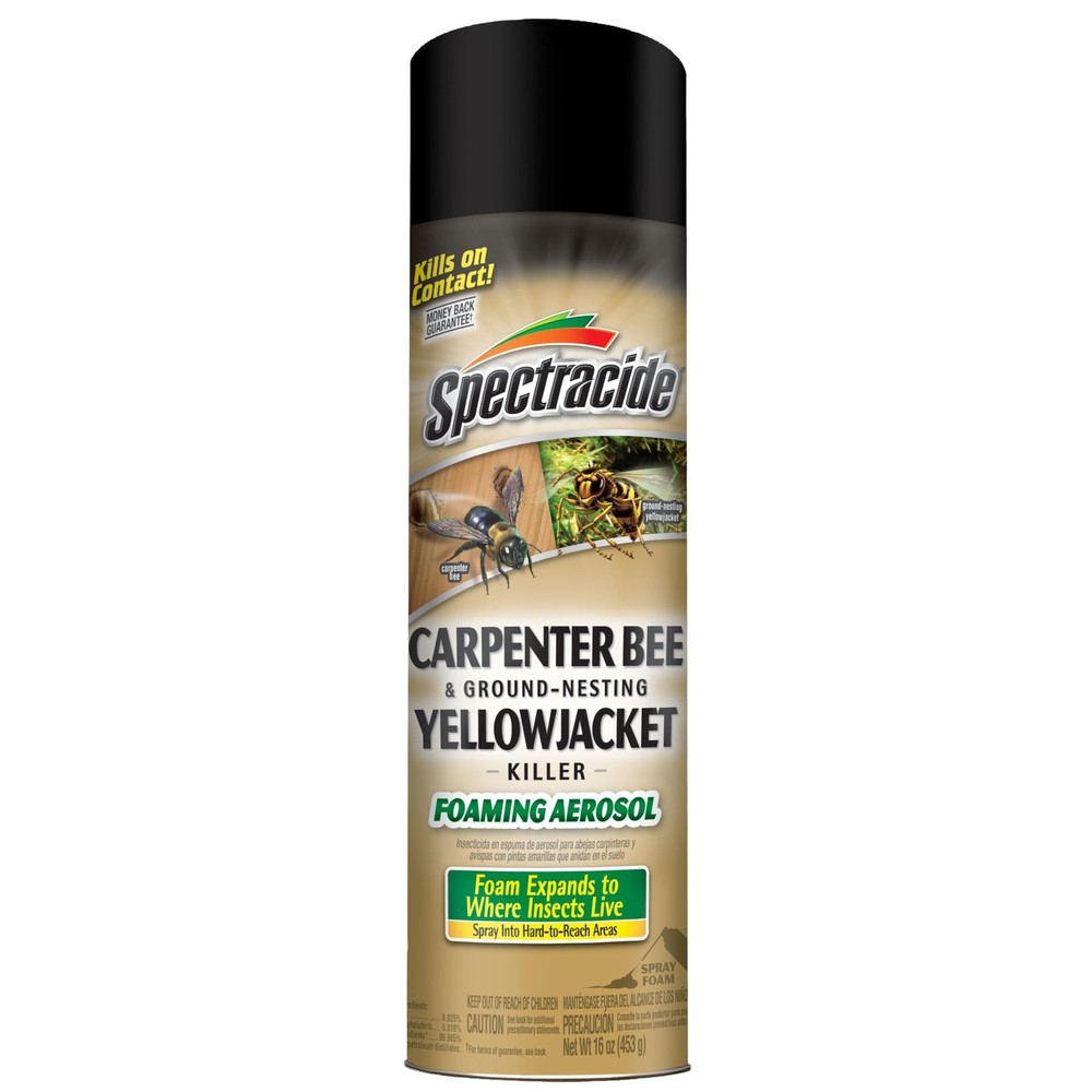 Spectracide Carpenter Bee And Ground-Nesting Yellowjacket 1 Pack, Yellow