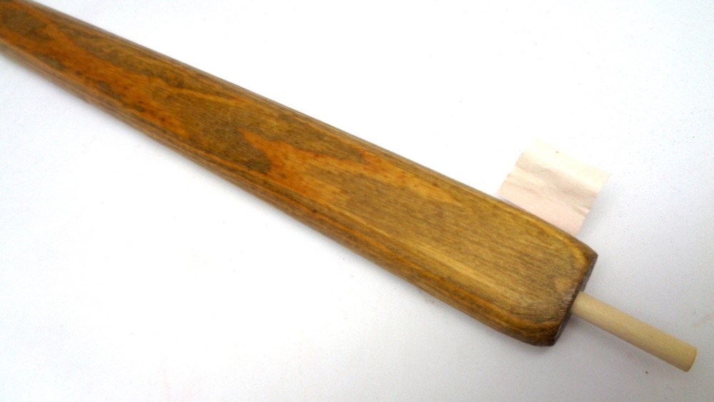 18" Apache Made Hardwood Pipe Stem for Peace Pipe D18