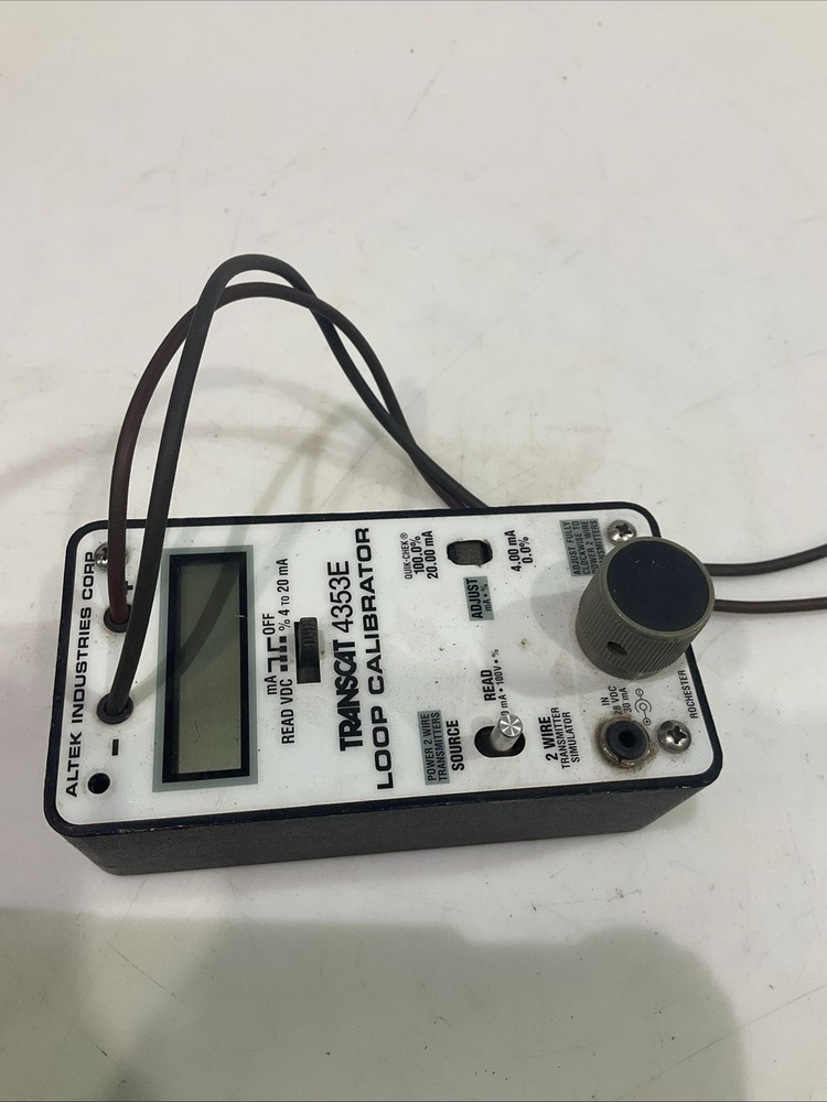 TRANSCAT / ALTEK 4353E LOOP PRECISION PRESSURE CALIBRATOR T2M