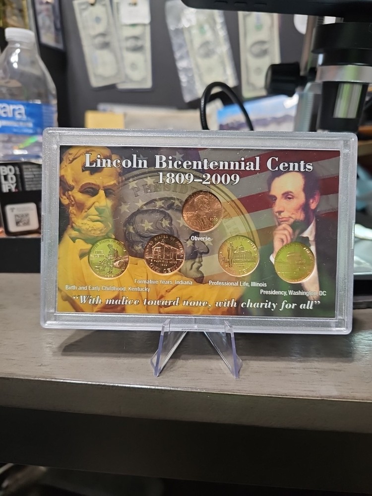 2009 P Lincoln Bicentennial Set In A Whitman Case Uncirculated